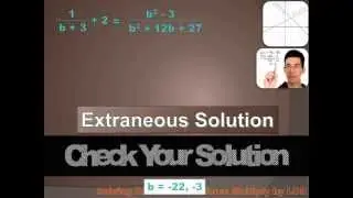 Algebra 1 - Solving Rational Equations