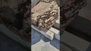 То,что осталось.Надгробные плиты с могил старых захоронений в Ново-иерусалимском монастыре.