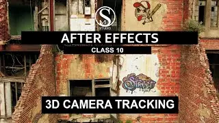 After Effects Camera Tracking Tutorial | 3D Tracking In After Effects using Null & Solid | Class 10