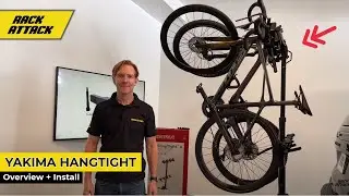 Yakima HangTight Vertical Hitch Mount Bike Rack - Overview and Install