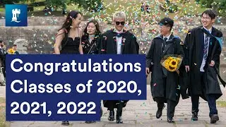 Congratulations Classes of 2020, 2021, 2022
