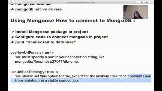 Telugu - MongoDb Database connection setup Using Mongoose from NodeJs Project