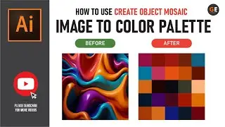 How to Extract Colors from any Image | Adobe illustrator | Add to Swatches | Graphix Edumentor