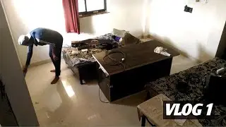 my 1st vlog | ghar ki safsafai !