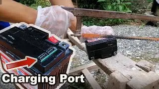The Making of Higher Ampere Hour Lithium Ion motorcycle Battery with Cellphone Charging Port