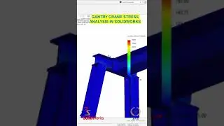 GANTRY CRANE STRESS ANALYSIS IN SOLIDWORKS