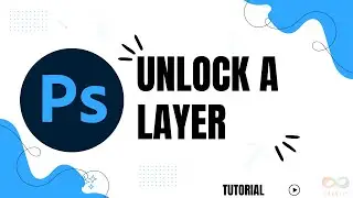 How do you unlock a layer in Photoshop