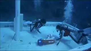 Beautiful Stefanie Powers Scuba Diving Hot White Wetsuit