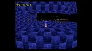Sonic X-treme Engine ver. 040 for SEGA SATURN (Direct Capture)