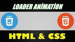 LOADER ANİMATİON | HTML5 + CSS3 | Web Tasarım |