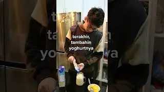 Minuman Sehat Seger-Seger Manis~ Resep Milky Mango! #Shorts