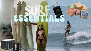 MY SURF ESSENTIALS: must-have gear/accessories to go surfing 🌊