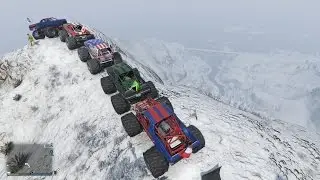 GTA Online - Convoi de Monster Trucks