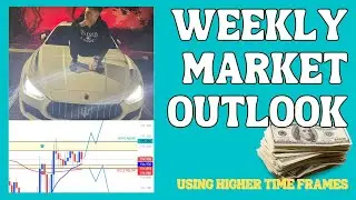 HOW TO USE HIGHER TIME FRAMES TO FIND SETUPS! (WEEKLY OULOOK)