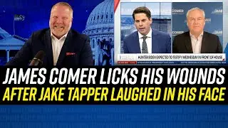 Newsmax Anchor Tries to Cheer Up James Comer After Jake Tapper MOCKED HIM Live on CNN!