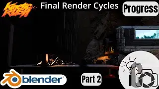 Kinetic Rush Progress Part 2 And Final Render Cycles 4K