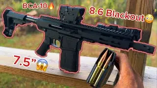 BCA 8.6 Blackout AR10 PISTOL (THIS IS NEXT LEVEL)😱🔥