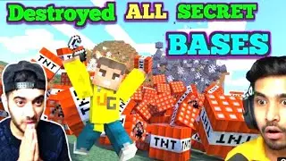 Ujjwal & Chapati Died in Rawknee's  TNT Trap || Herobrine SMP || Ujjwal Revenge On Boss Gang Destroy
