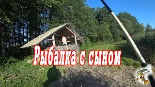 Щука на платнике. Рыбалка с сыном