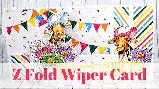 Z Fold Wiper Card