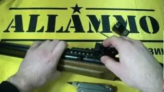 Installing the Hakko BED-40 collimator on the IZH-27