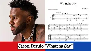Whatcha Say - Jason Derulo (with sheets)