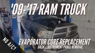 2011 Dodge Ram Evaporator Core Replacement