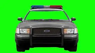 Green screen cop car🟩 🚔