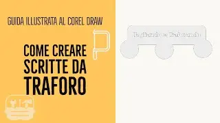 Come creare targhette scritte con Corel Draw