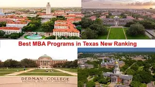 BEST MBA PROGRAMS IN TEXAS NEW RANKING