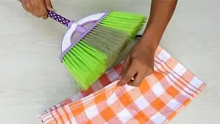 This Cloth And Broom Trick Will Save The Day!