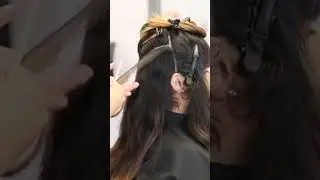 Platinum BLONDE Highlights on DARK hair 😮‍💨👀 