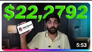 How much USA based Youtube channel Earn | CPM, CTR, RPM for begineers 