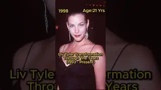 Charming Actress Liv Tyler evolution 