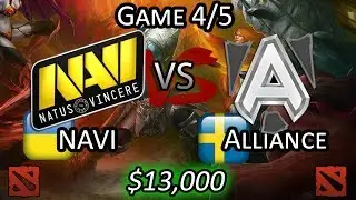 [Grand Finals] Na'Vi vs Alliance - Game 4/5 - WePlay DoTA 2 League PlayOffs Highlights