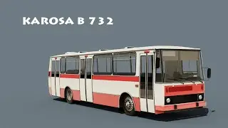 3D MODEL FROM A PHOTO | KAROSA B 732 |  Blender |  2️⃣