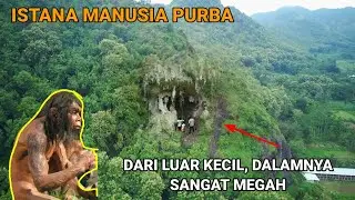 LAGI VIRAL MASUK KE ISTANA MANUSIA PURBA, ADA FOSIL DAN JEJAK KAKI MANUSIA PURBA