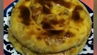 Слоёные лепёшки с мясом  ! Быстрый и вкусный рецепт!