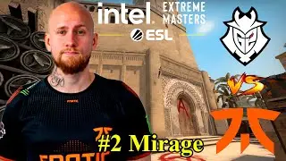 Самураи дрогнули? Fnatic vs G2 #2 Mirage IEM Katowice 2022 CS GO