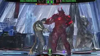 INJUSTICE 2 | FOREVER KING VS. COACH STEVE | TOURNAMENT WOTG