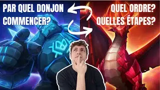 Guide débutant : quelles étapes suivre? Ordre des donjons Summoners war 2022 !