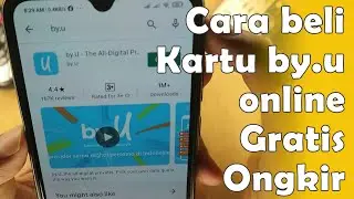 Cara mudah beli kartu BY.U lewat aplikasi💥