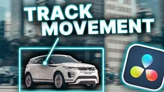 TRACK Text to Moving Objects in Davinci Resolve