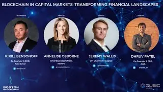 BBW24 – Day 3 – Blockchain in Capital Markets: Transforming Financial Landscapes