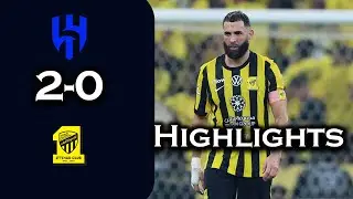 Al-Hilal and Al-Ittihad 2-0 Highlights full summary🔥😨