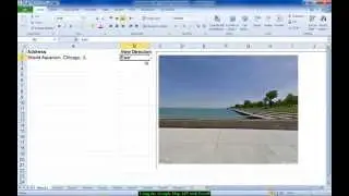 Excel - Using Google Maps API