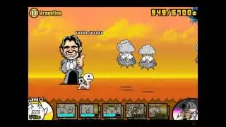 Battle cats gameplay #1 (let's get a treasure)