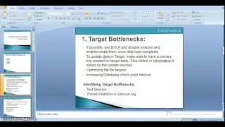 Performance Tuning of Informatica part1