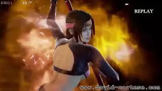 SOULCALIBUR VI - GAMEPLAY BENCHMARK - CPU VS CPU - SEONG MI-NA VS AMY
