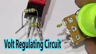 How To Make AC Volt Regulating Circuit Easily